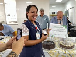 Primeiro “Café com o Provedor” do ano lota refeitório